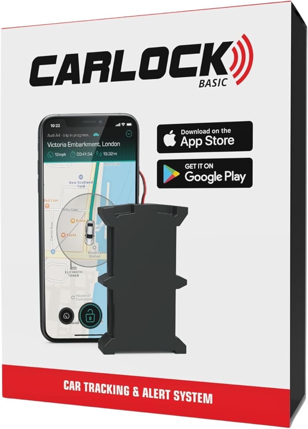 Detalle de Carlock Basic car tracker and alarm
