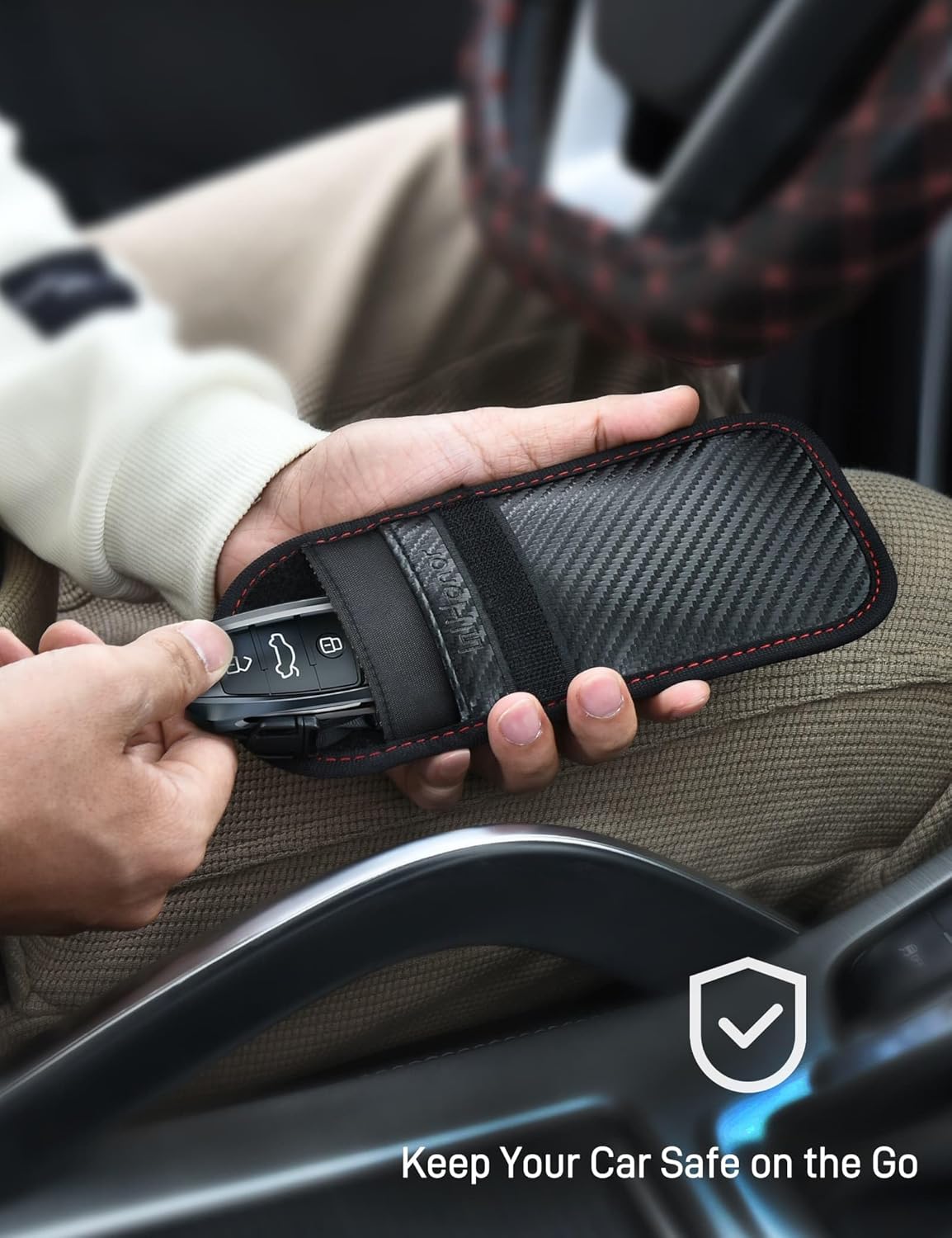 Thumbnail 5 de WHonor Faraday Pouch RFID key fob protector (2) 🔐