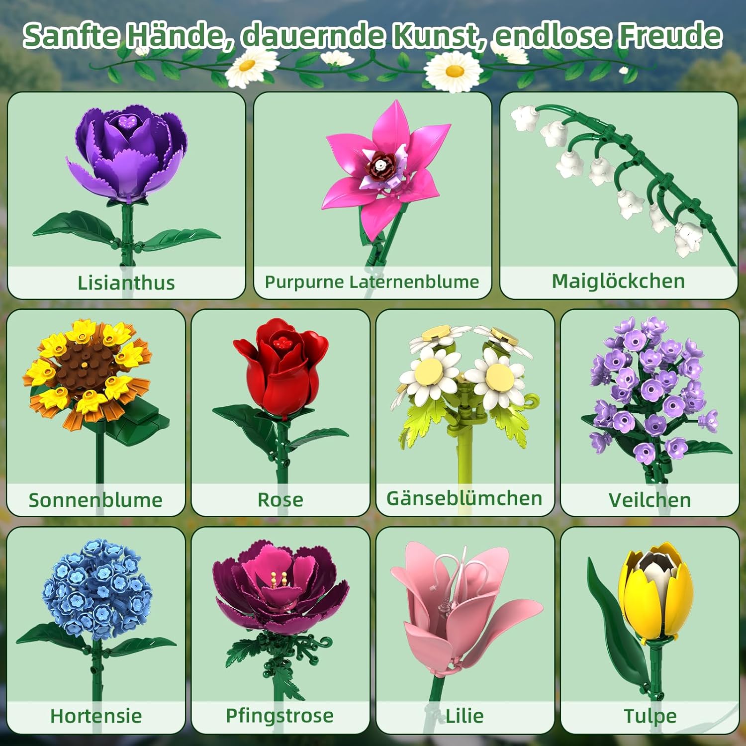 Thumbnail 3 de kiothdre Botanicals Blumenstrauß Blumenstrauß Bauset