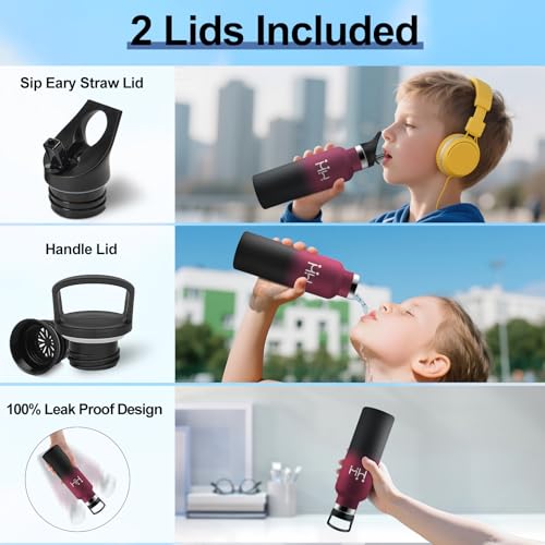 Thumbnail 2 de Botella térmica 500 ml con pajita para niños 🚰