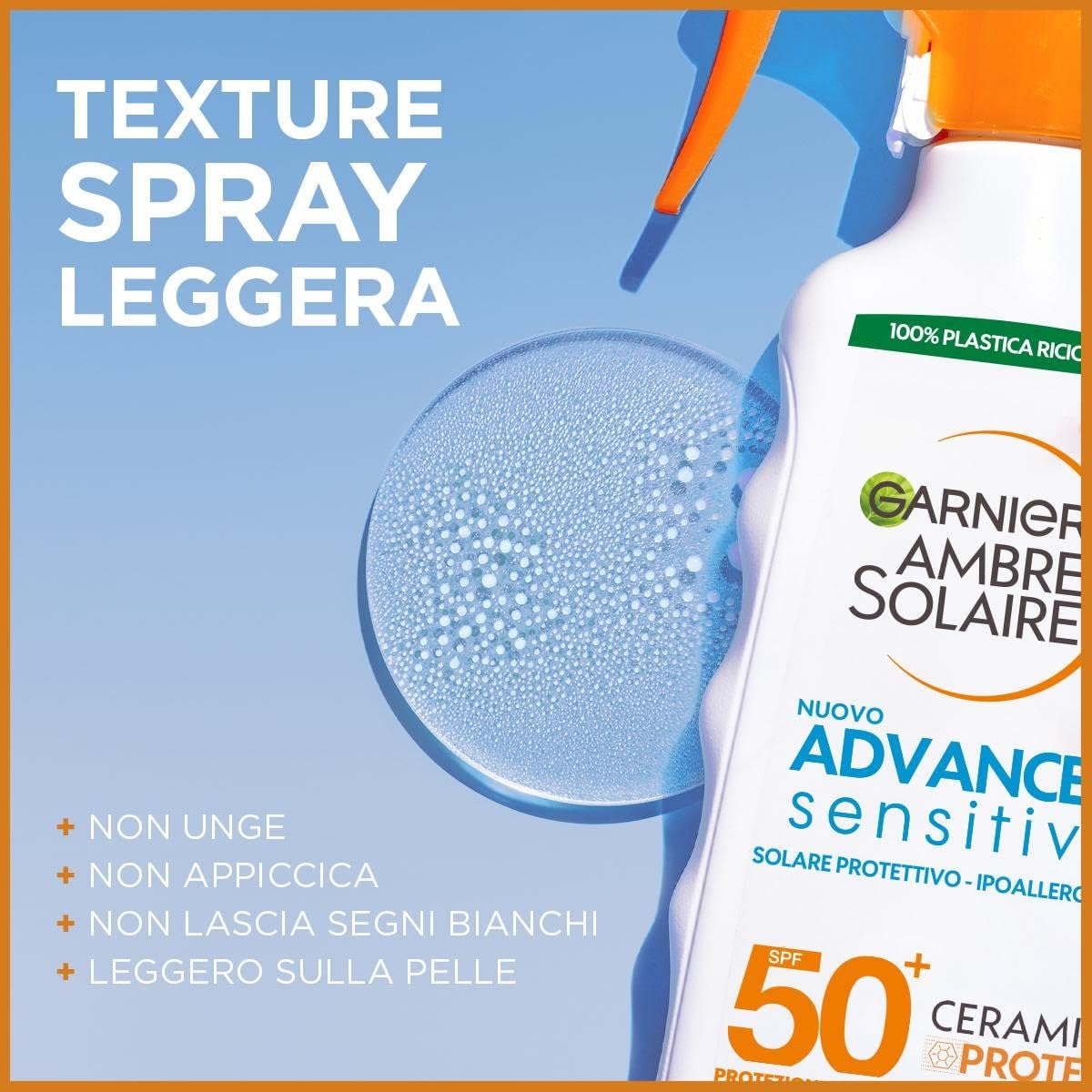 Thumbnail 3 de Garnier Ambre Solaire Advanced Sensitive Spray Ceramide Protect SPF50+ 270 ml