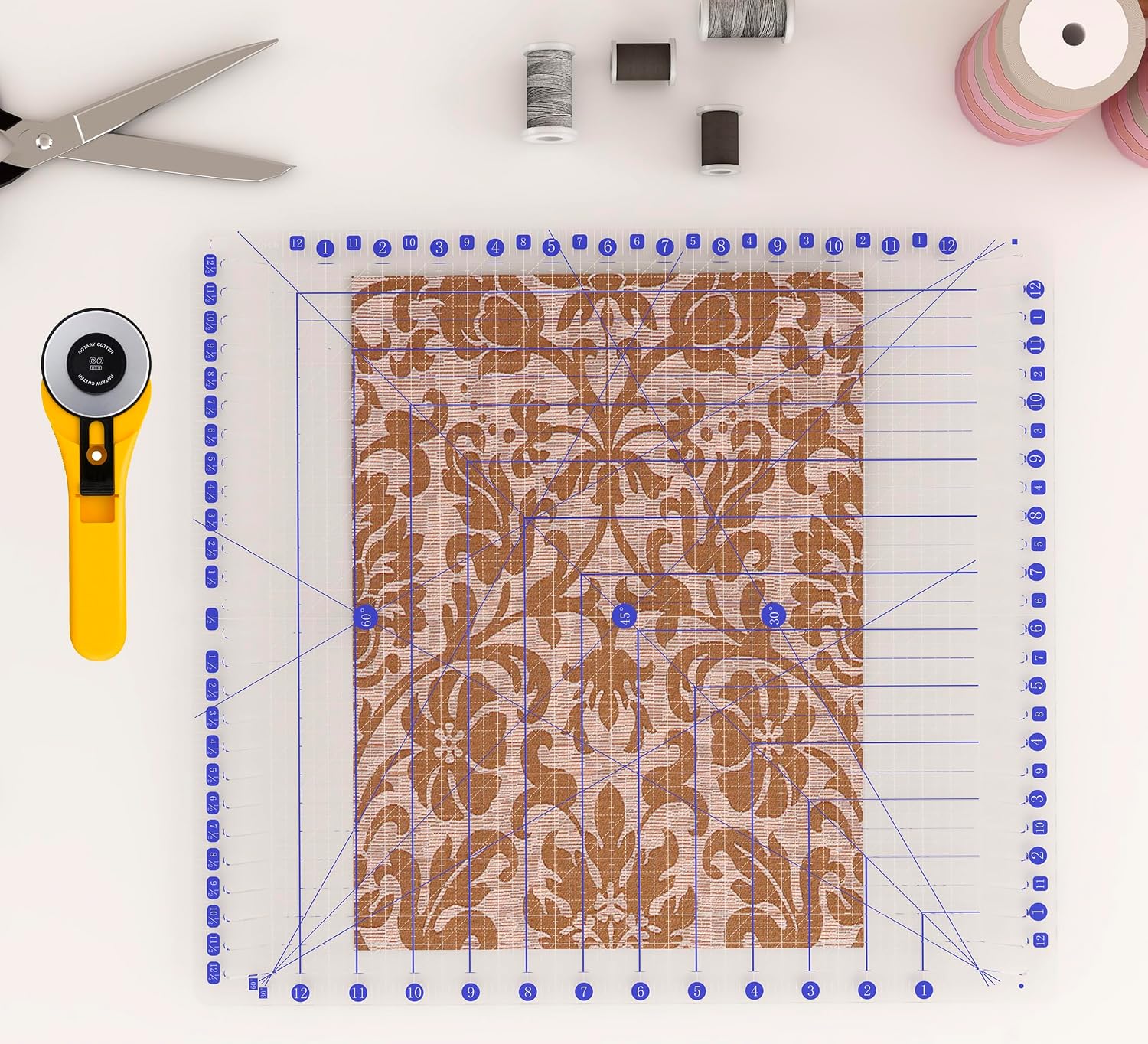 Detalle 2 de Quilting Ruler, 12.5" x 12.5