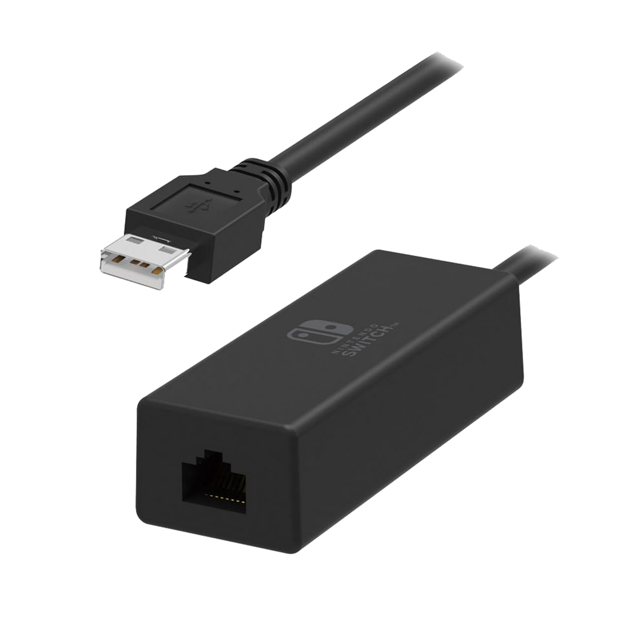 Detalle 2 de Nintendo Switch Wired Internet LAN Adapter by HORI (Officially Licensed) with Case