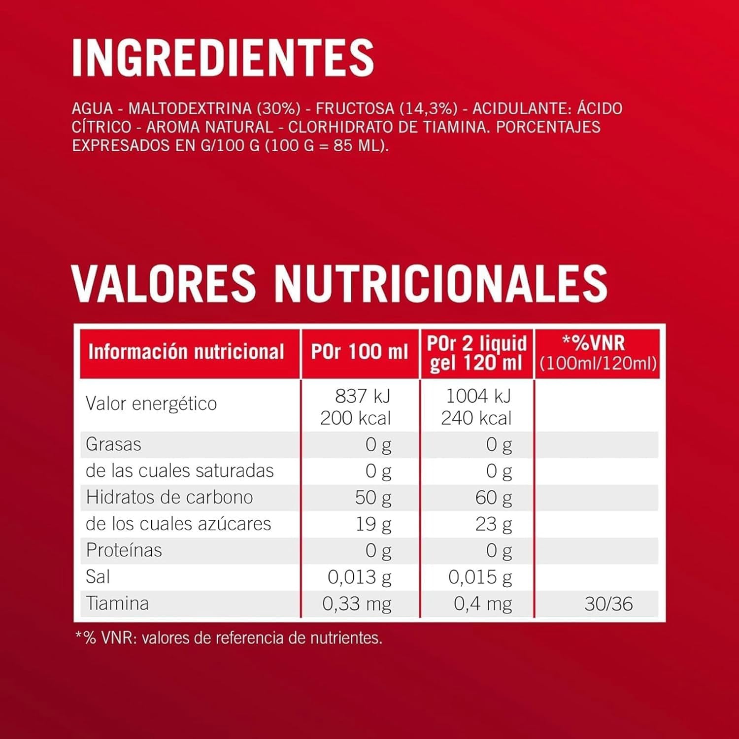 Thumbnail 6 de Enervit Gel de Limón para Deportes de Resistencia 🍋 4 unidades