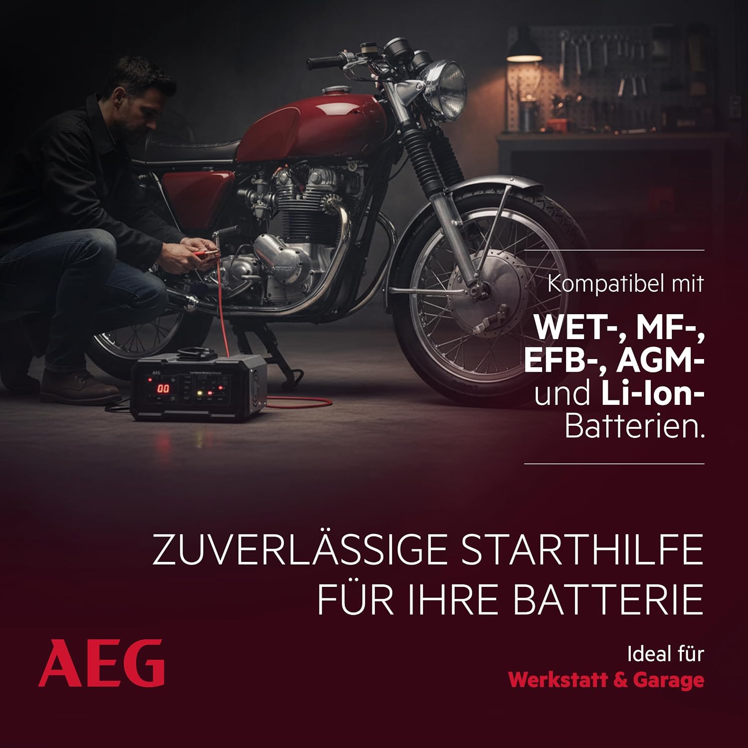 Thumbnail 3 de AEG CW10 Batterieladegerät 6/12 V 10 A