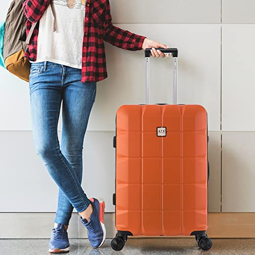 Detalle de ATX Luggage Extra Large 32-Inch ABS Hard Shell Suitcase with Built-In TSA Lock and 4 Dual Spinner Wheels