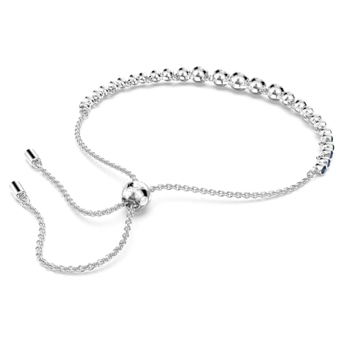 Detalle 2 de Swarovski Braccialetto Imber Emily – Blu, Tagli arrotondati misc, Placcato rodio