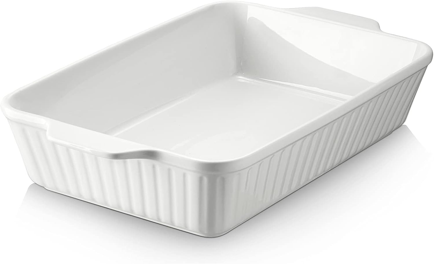 Detalle de DOWAN 9x13 ceramic baking dish, 4.2 qt