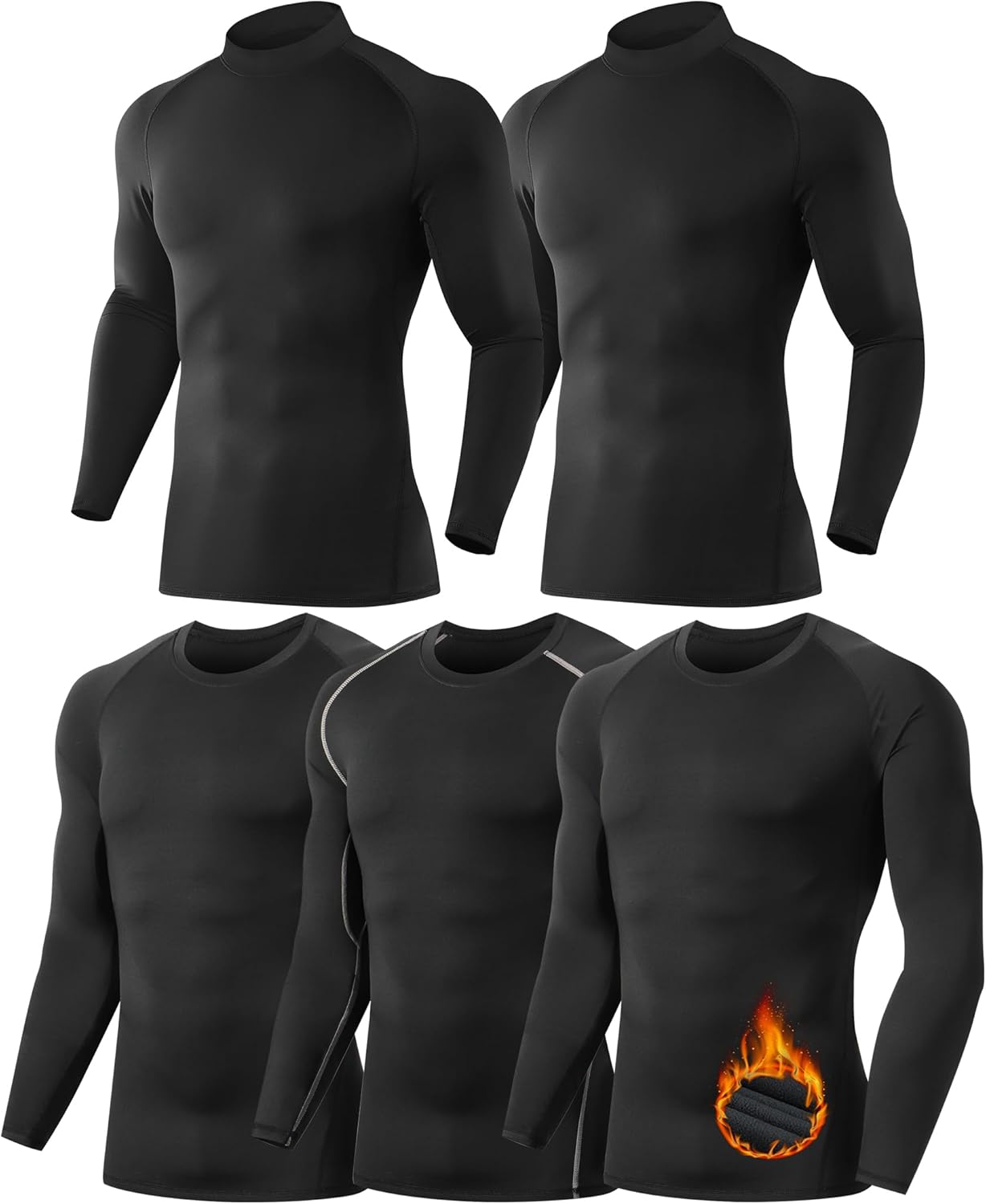Detalle de Thermal Compression Shirt 5-Pack