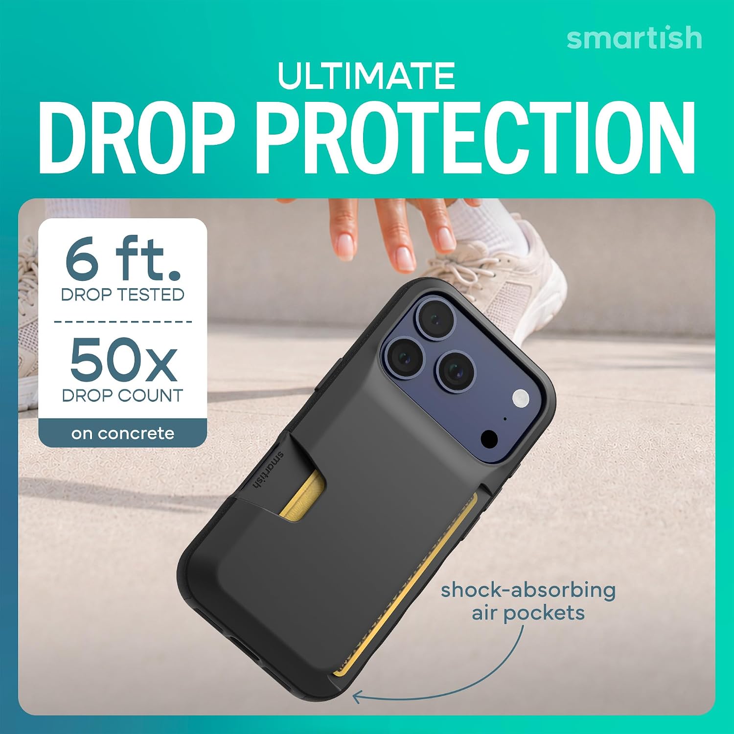 Thumbnail 2 de Smartish Wallet Slayer for iPhone 17 Pro