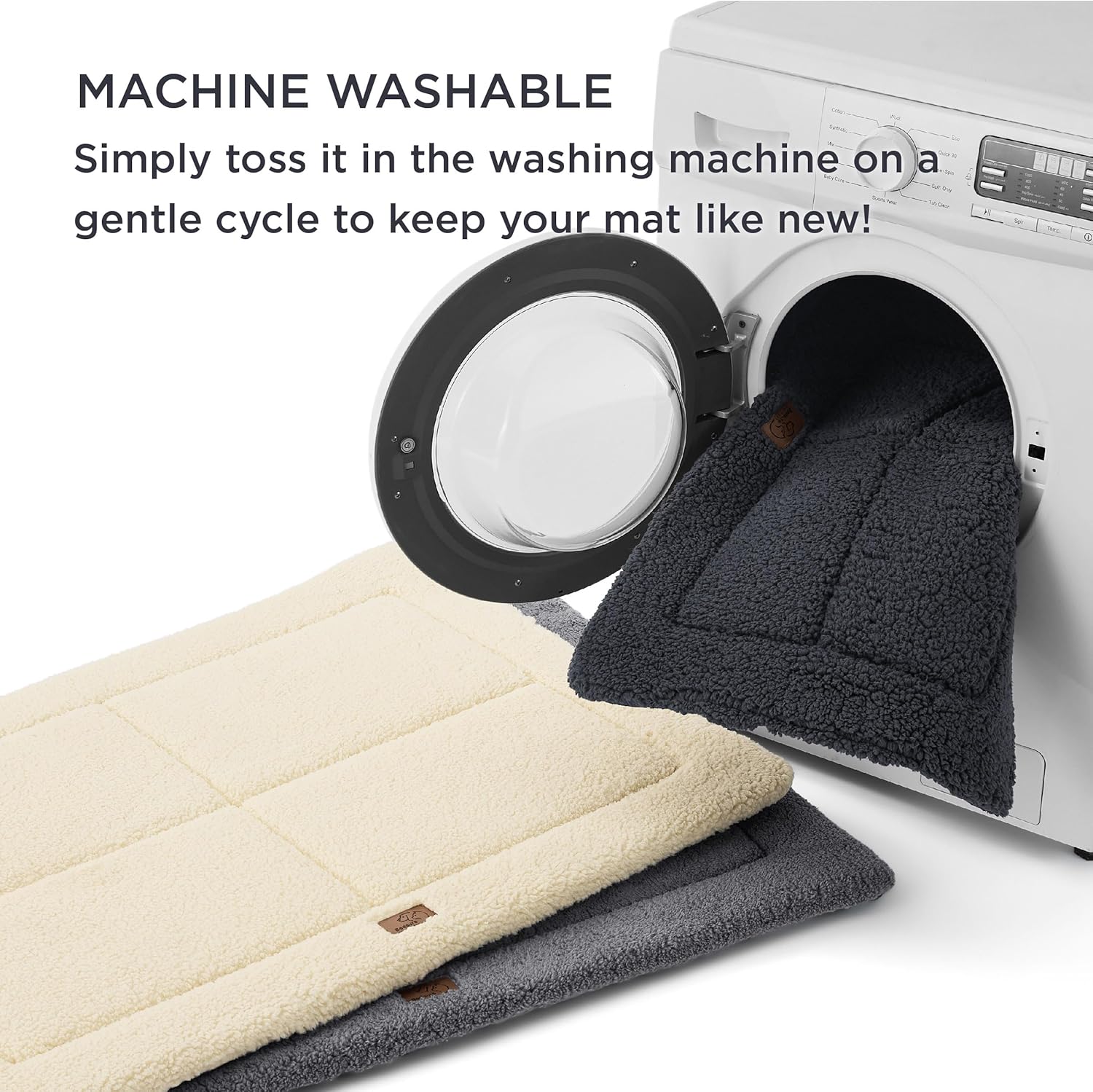 Thumbnail 4 de Bedsure Medium Dog Bed Mat 74x53 cm