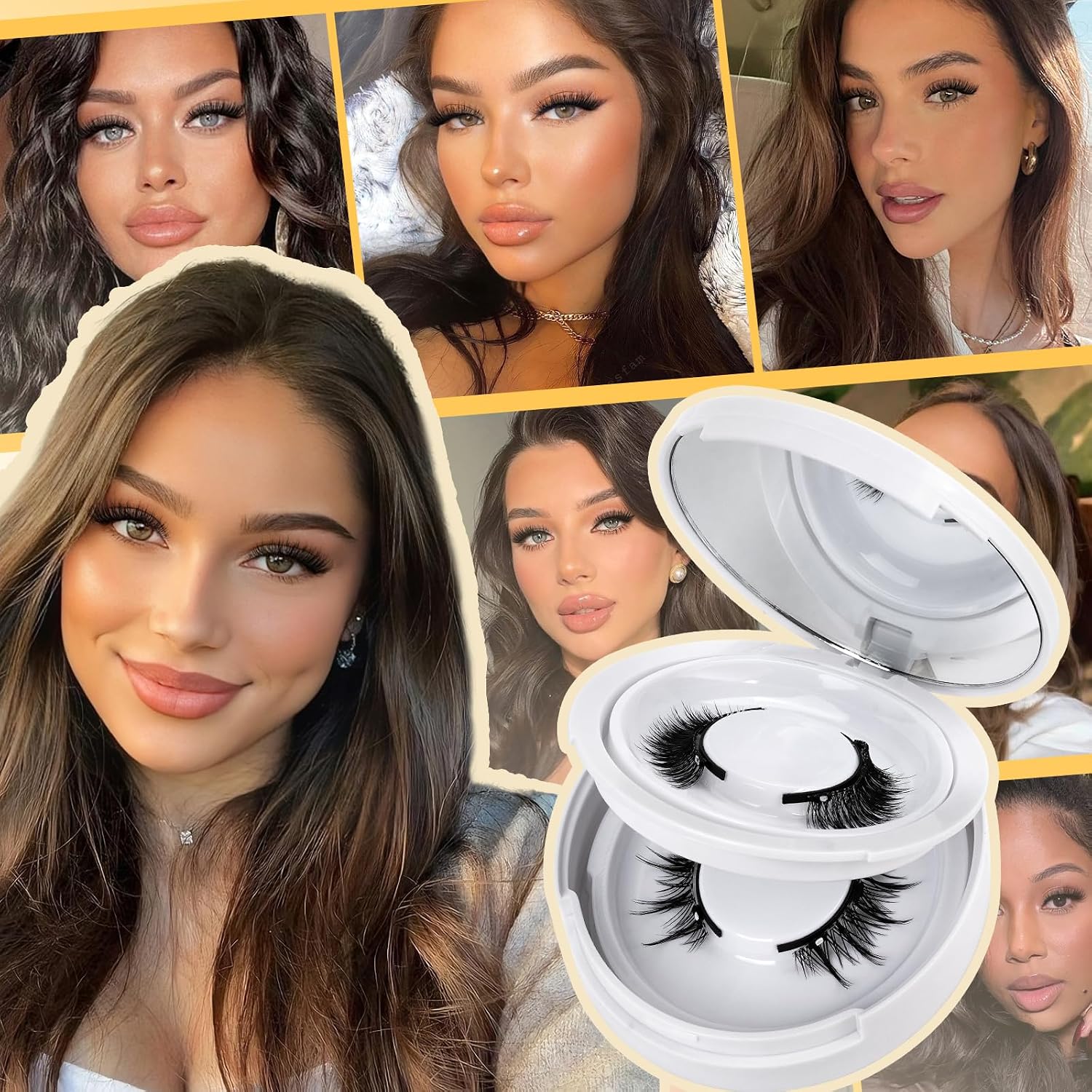 Thumbnail 6 de QUEWEL Magnetic Eyelashes 2 Pair Kit 🎀