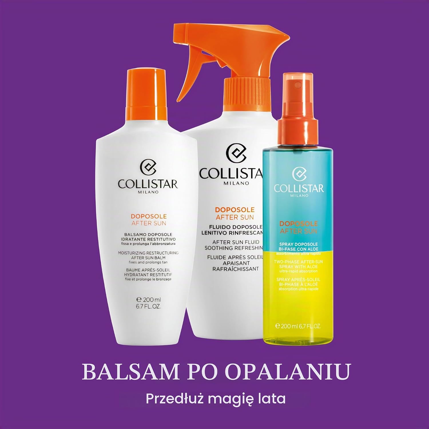 Thumbnail 5 de Collistar COLCOSCK26010 szampon pod prysznic After Sun, 400 ml, efekt nawilżający