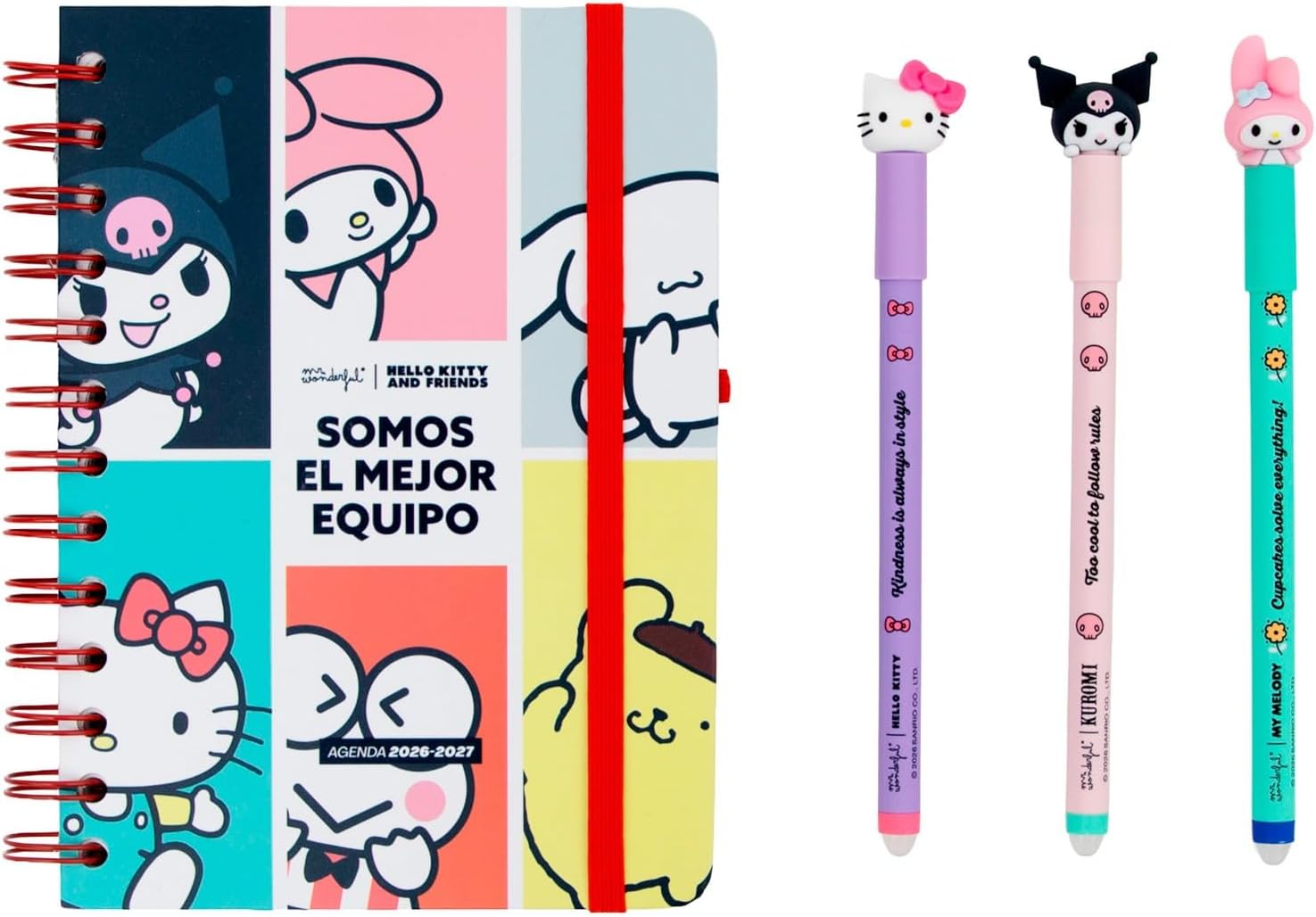 Thumbnail 6 de Mr. Wonderful – Agenda escolar 2026-2027 (18 meses) con pegatinas y extras