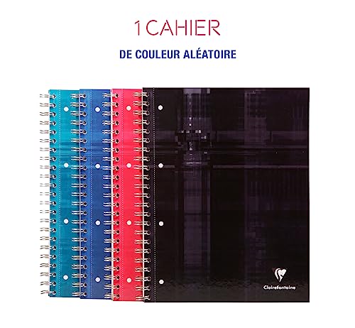 Thumbnail 1 de Clairefontaine 8212C Bind'O Block cahier à spirale 160 pages ⚙️