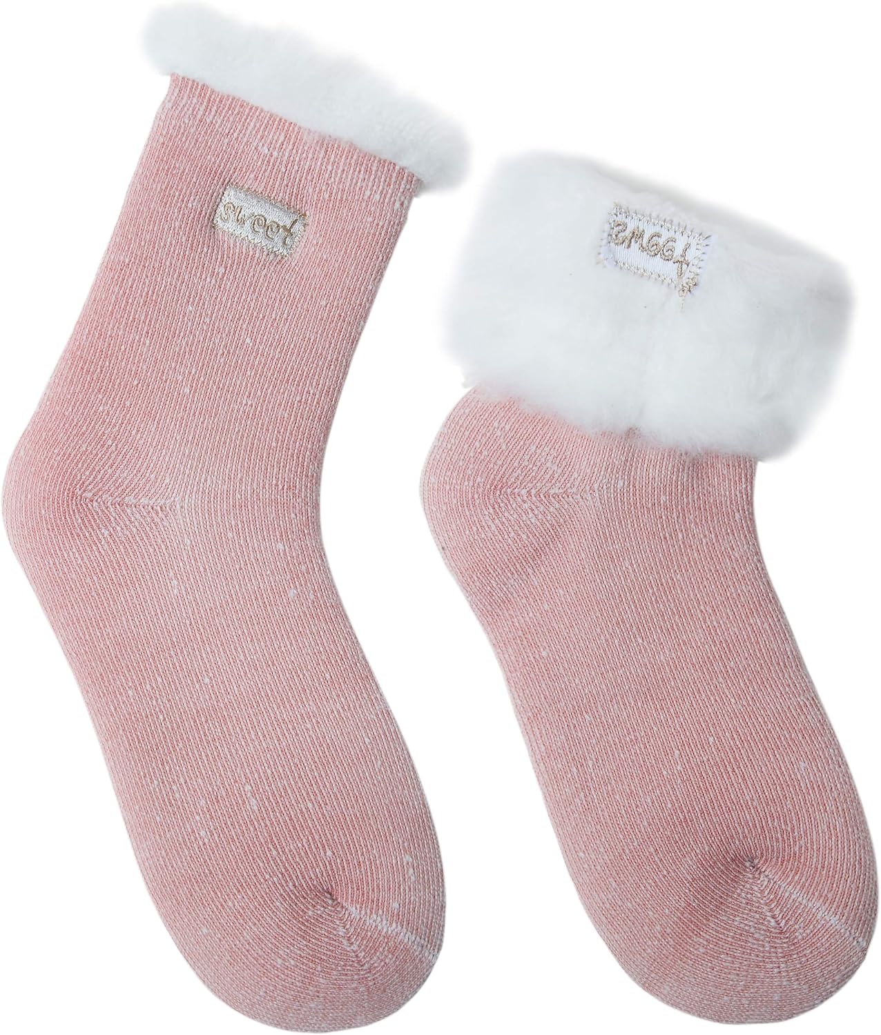 Detalle 2 de JARSEEN 2 paia di calze in lana invernali termiche per donna, calzini spessi morbidi e caldi