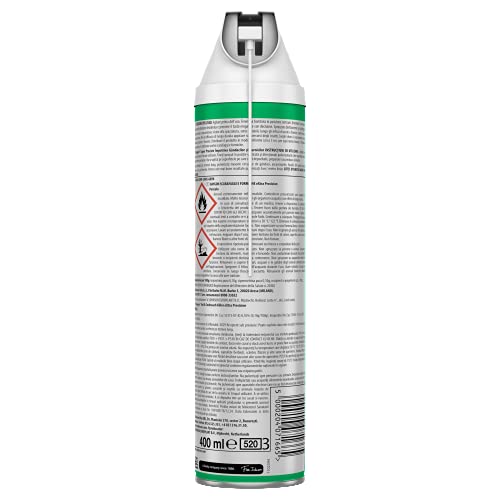 Detalle de Baygon Spray con Cannuccia, 3 Bombole da 400 ml – efficacia mirata per scarafaggi e formiche