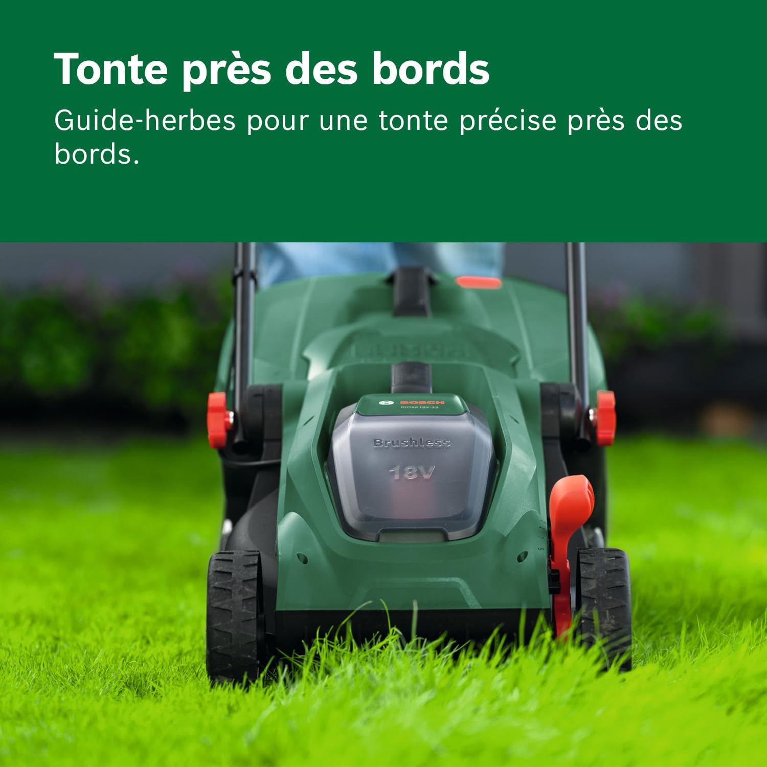 Thumbnail 4 de Bosch Tondeuse à Gazon sans-Fil ROTAK18V-32 — 32 cm, mulching, 18V, 4,0Ah