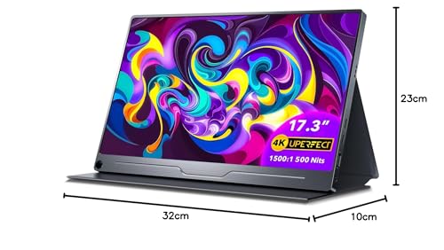 Thumbnail 7 de UPERFECT 17.3" 4K QLED Monitor Portátil 🎥