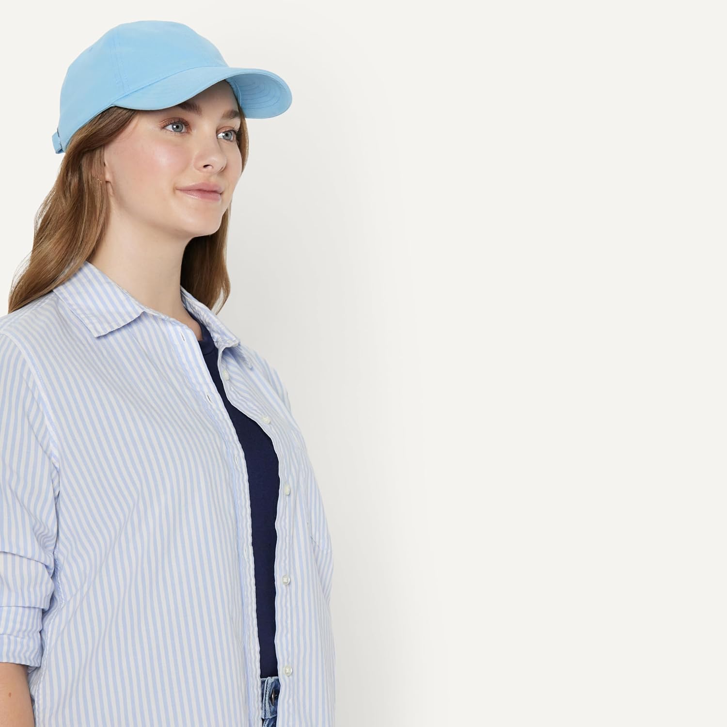Thumbnail 1 de Amazon Essentials Women's Washed Cotton Canvas Baseball Cap with Adjustable Strap