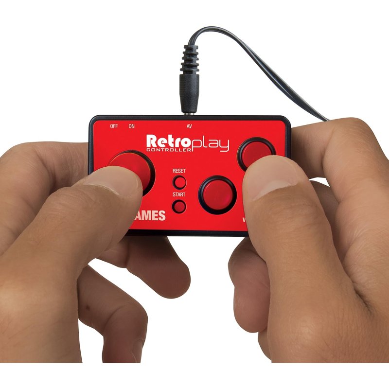 Detalle de My Arcade RetroPlay 200 Games: Consola Retro con 200 juegos integrados y salida AV
