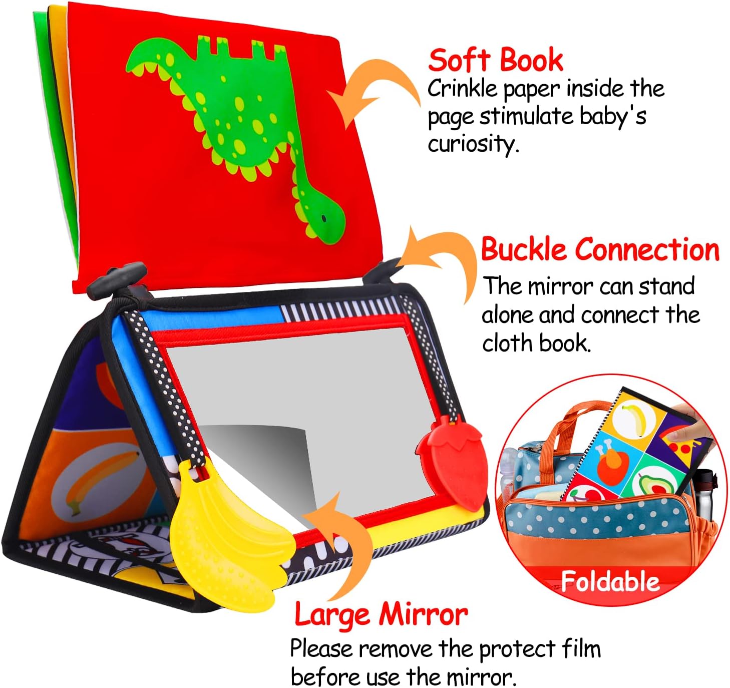 Thumbnail 2 de Tummy Time Baby Mirror 0-6 months