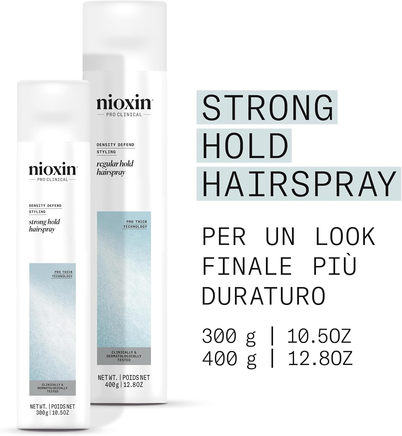 Thumbnail 1 de Nioxin Density Defend Styling Strong Hold Volume Hair Spray (300ml) – for medium to coarse hair