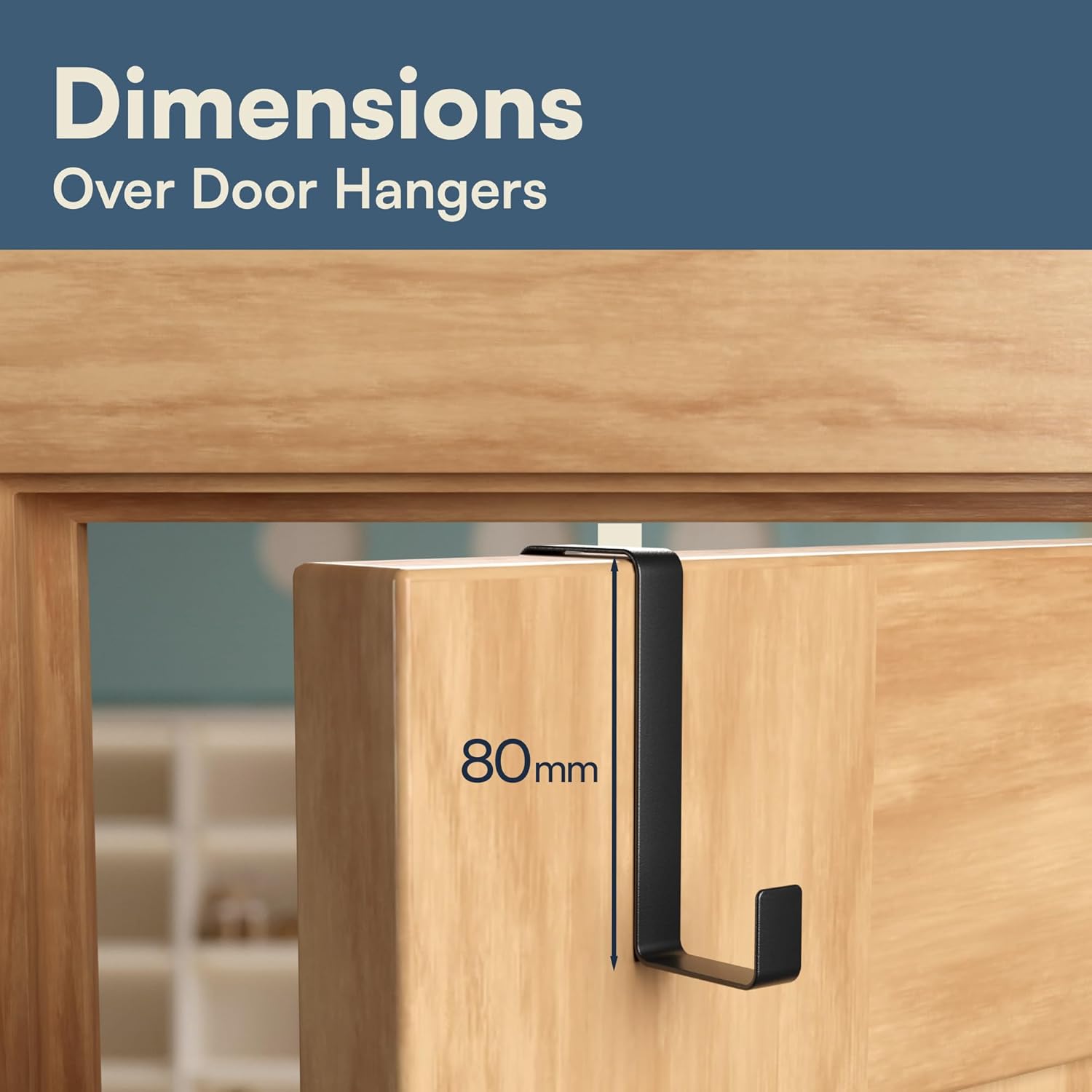 Thumbnail 6 de Tydi Compact Over Door Hanger – 6 kg capacity 〉