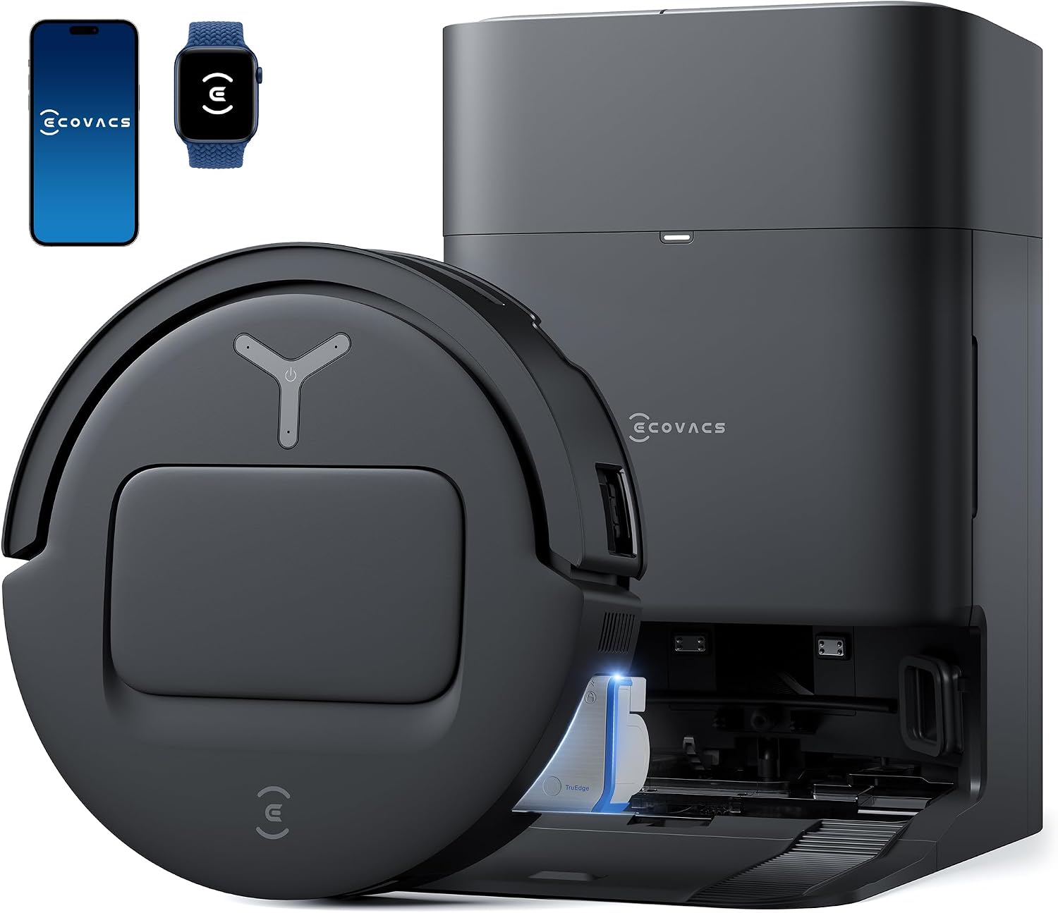 Detalle de ECOVACS DEEBOT T80 Omni 18,000Pa Robot Vacuum