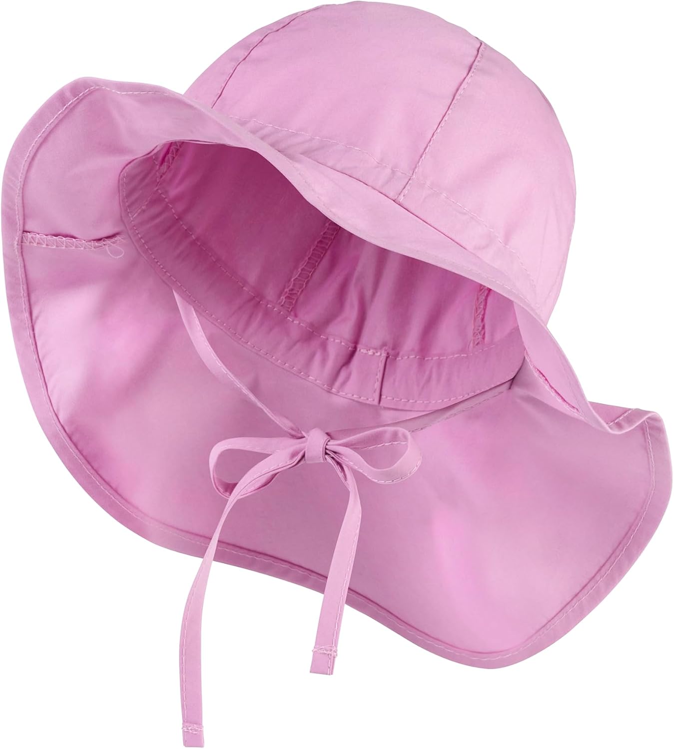 Detalle de Sterntaler Mädchen Sonnenhut mit Bindeband – UV-Schutz & Bio-Sozialische Stoffe