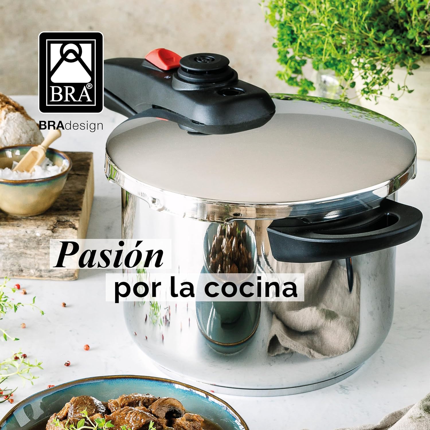 Thumbnail 4 de BRA A185805 Allure Set de ollas a presión rápida 🍲