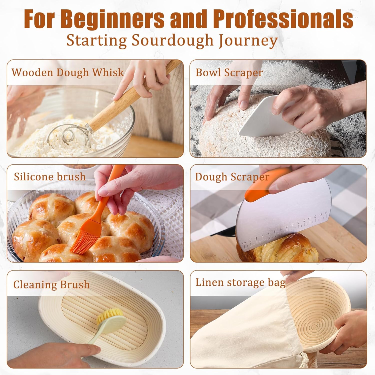 Thumbnail 6 de Panny Sourdough Starter Kit 9" 🍞