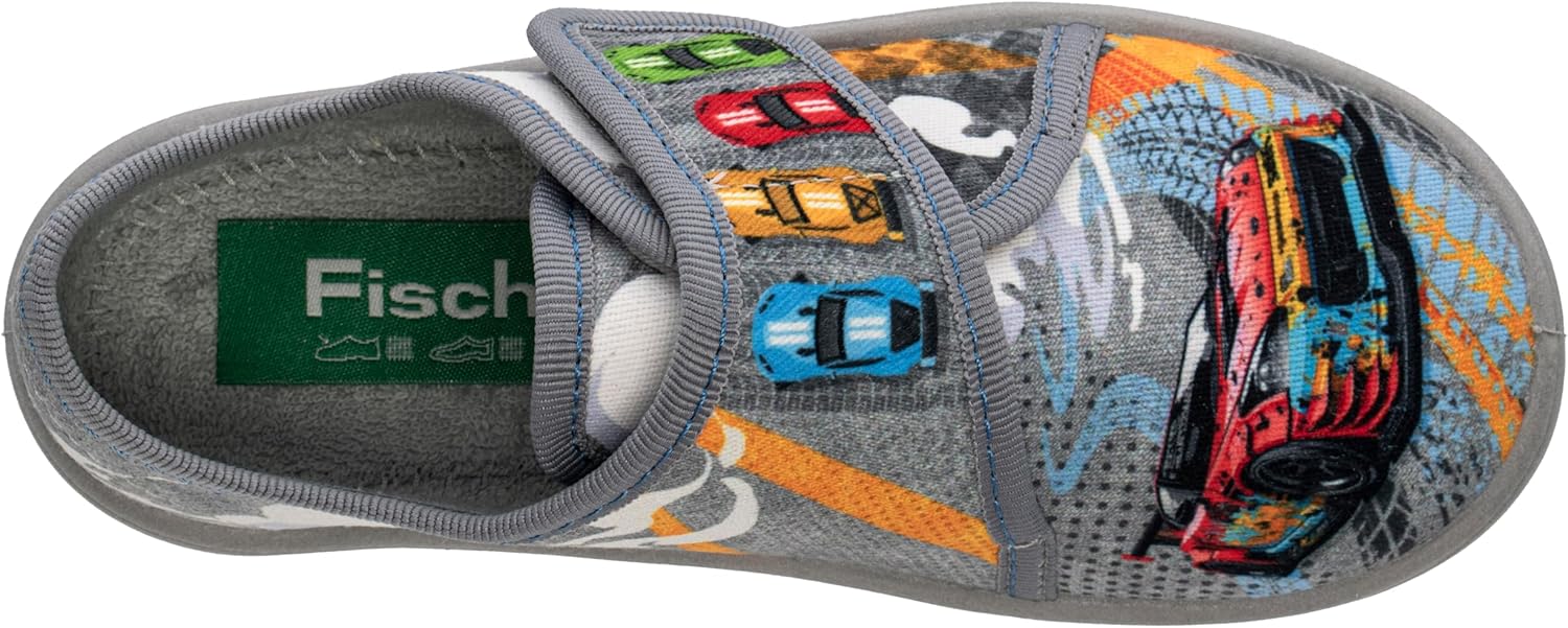 Thumbnail 2 de Fischer Markenschuh Jungen TimHausschuh – Kinderschuh mit Rennwagen-Design