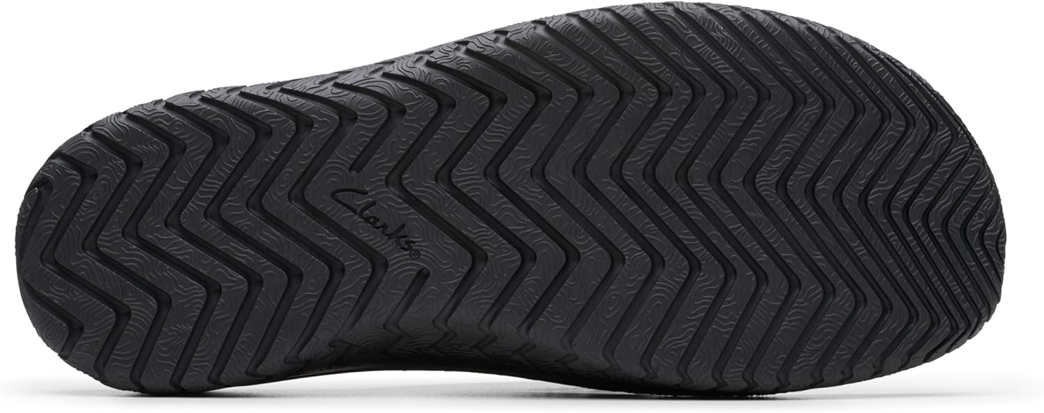 Thumbnail 3 de Clarks Wesley Sun TonguesHomme – Sandale en cuir noir, taille 11 (Homme)