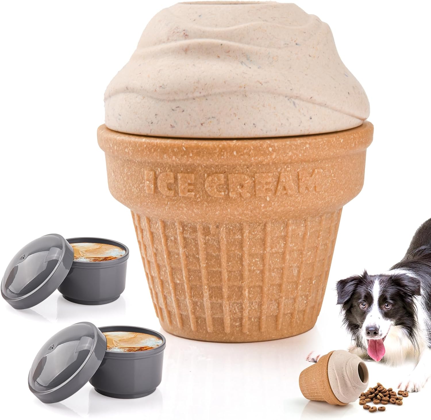 AUSCAT Frozen Dog Treat Toy slow feeder 1️⃣