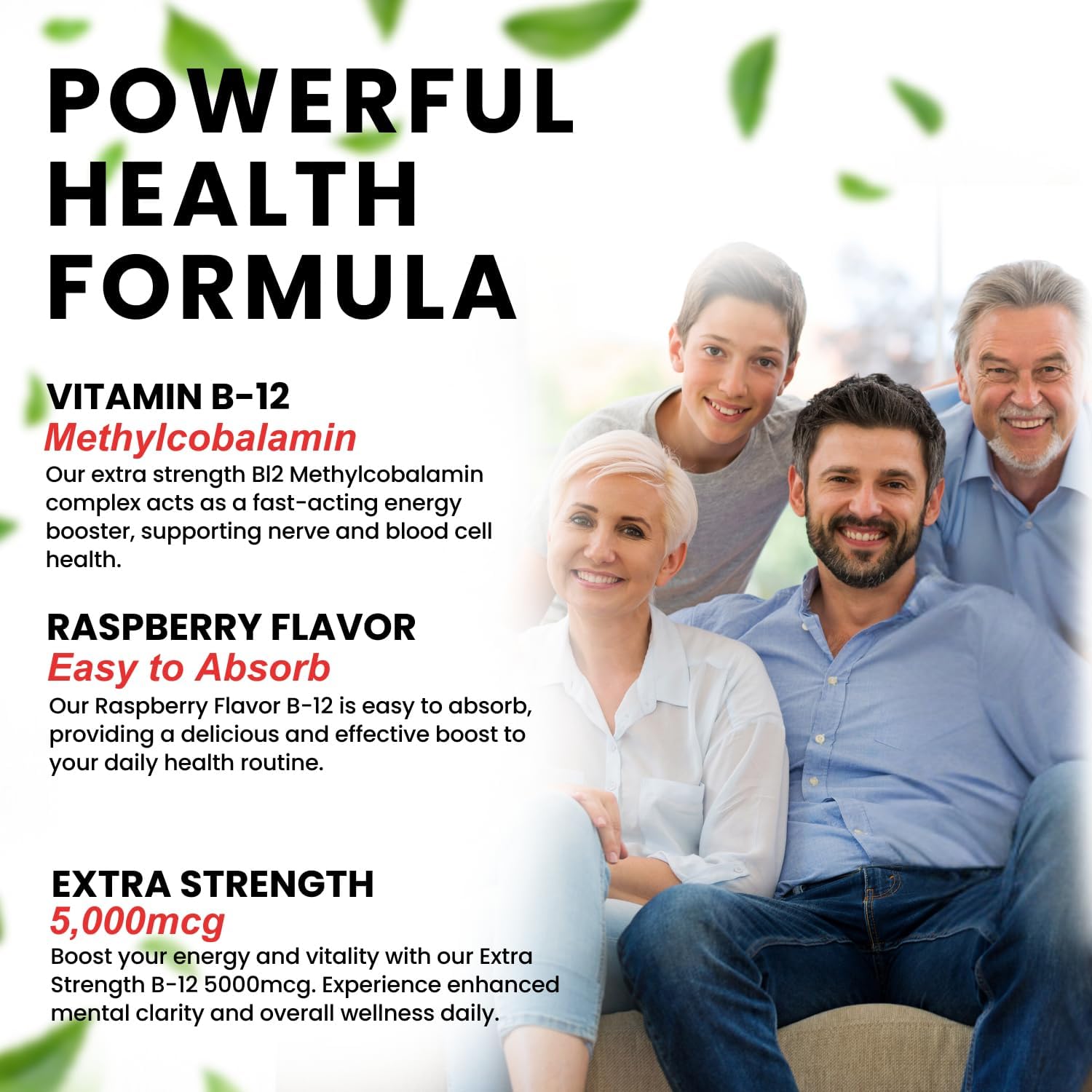 Thumbnail 5 de VITBOOST Vitamin B12 Liquid Drops, 5,000 mcg Vegan Methylcobalamin