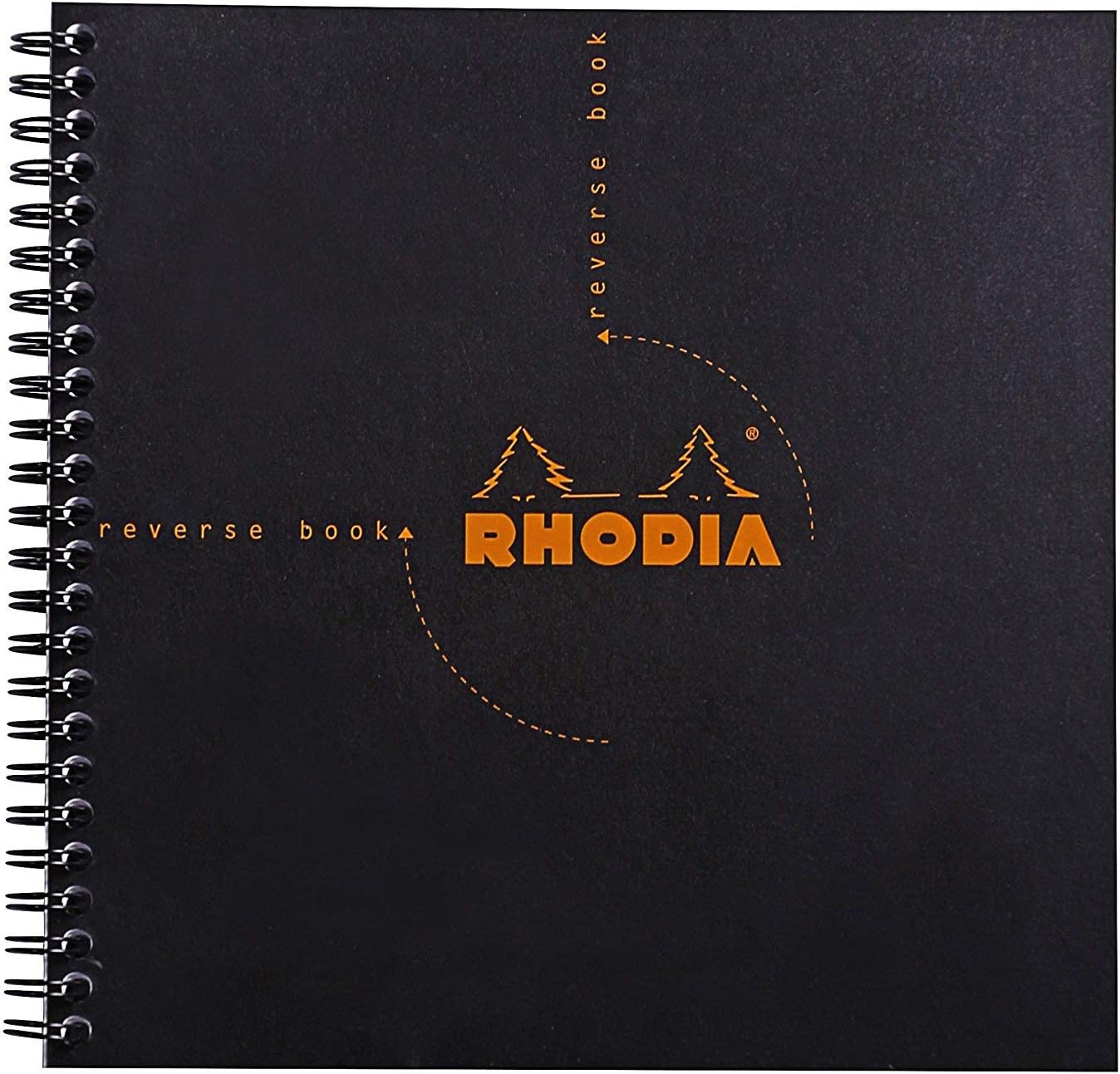 Thumbnail 6 de RHODIA 193639C Spiral Notebook (Full Binding) - Black, 21x21 cm, Dotted - 160 Pages