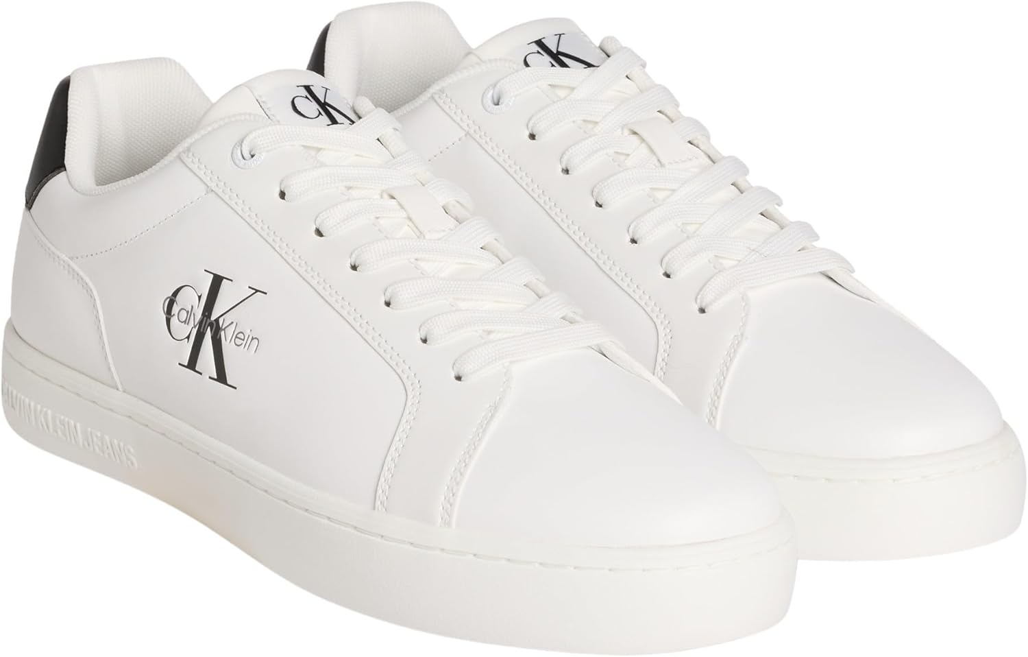 Thumbnail 2 de Calvin Klein Herren Cupsole Sneaker Classic Mono – Lederstil trifft Komfort