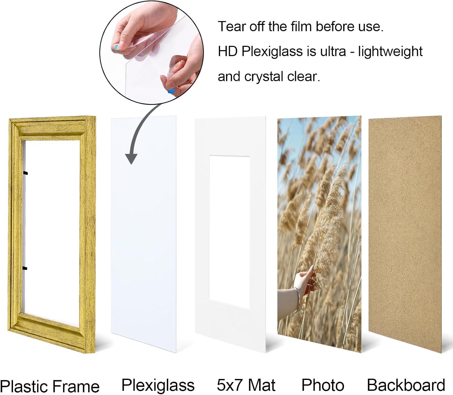 Detalle 2 de Vittanly 8x10 Picture Frames