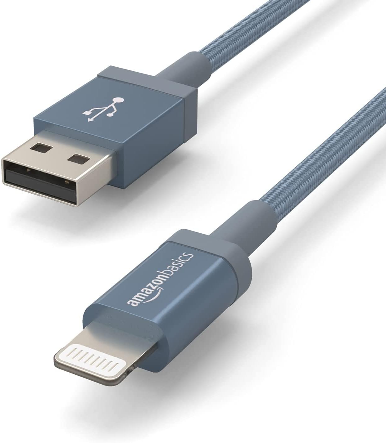 Thumbnail 2 de Amazon Basics - Cable Lightning a USB-A trenzado, 0.9 m ⚡