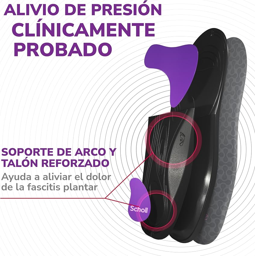 Detalle 2 de Scholl In-Balance Plantillas ortopédicas talla S 37–39,5