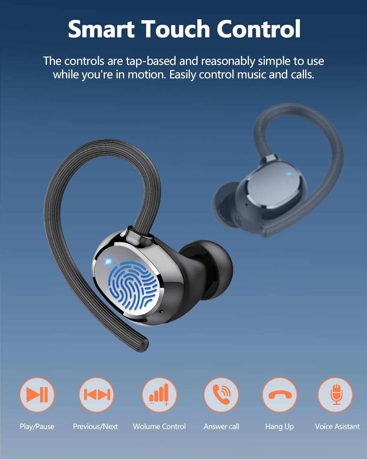 Thumbnail 6 de Lekaby Q22 Bluetooth Kopfhörer 128 Std