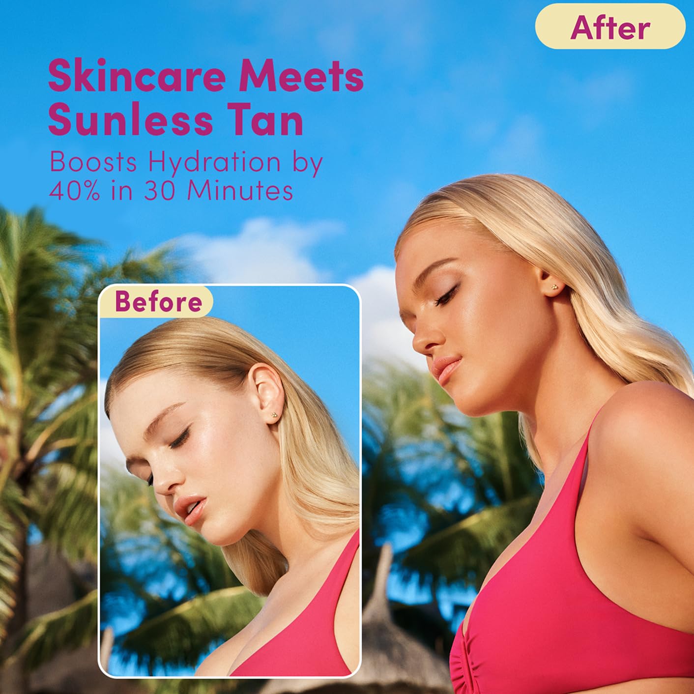 Detalle de Coco & Eve Face Tanning Micromist, 2.54 fl oz Facial Self Tanner