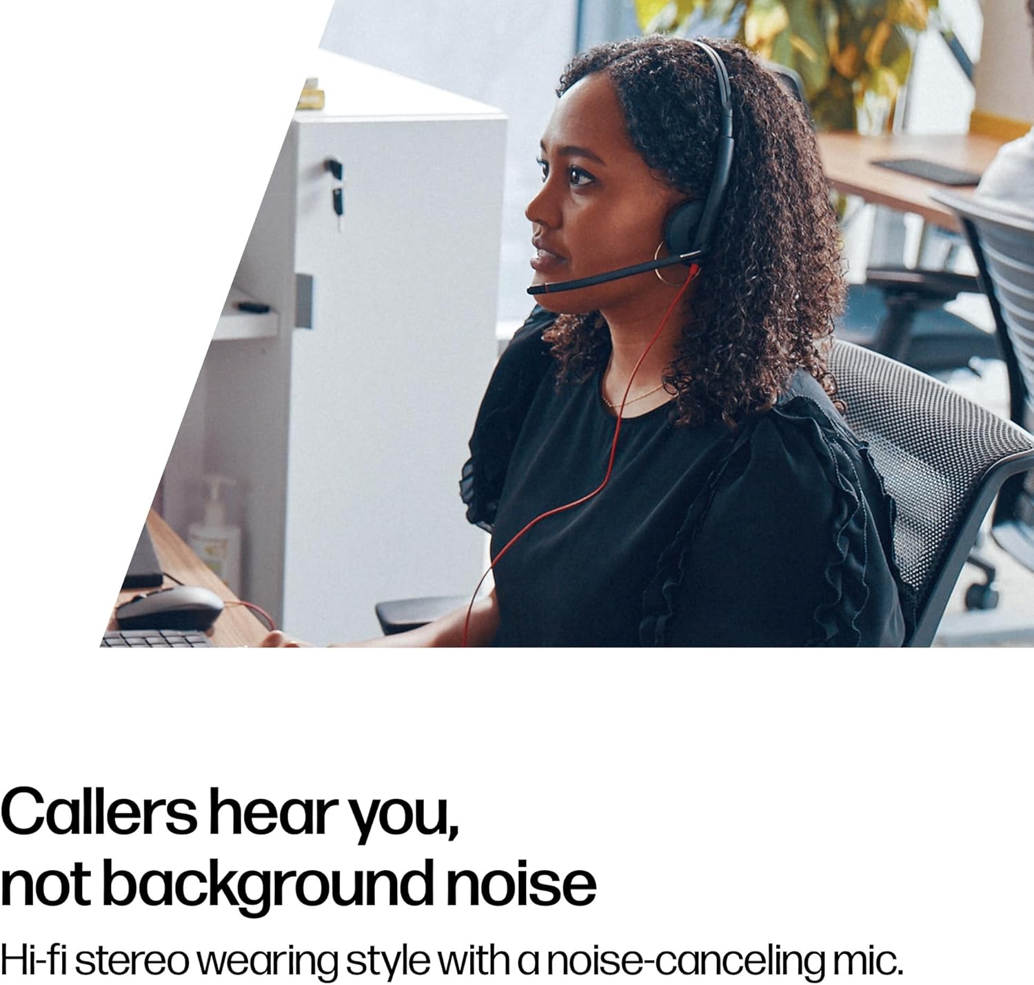 Thumbnail 2 de HP Poly Blackwire 3225 Wired Headset for PC & calls