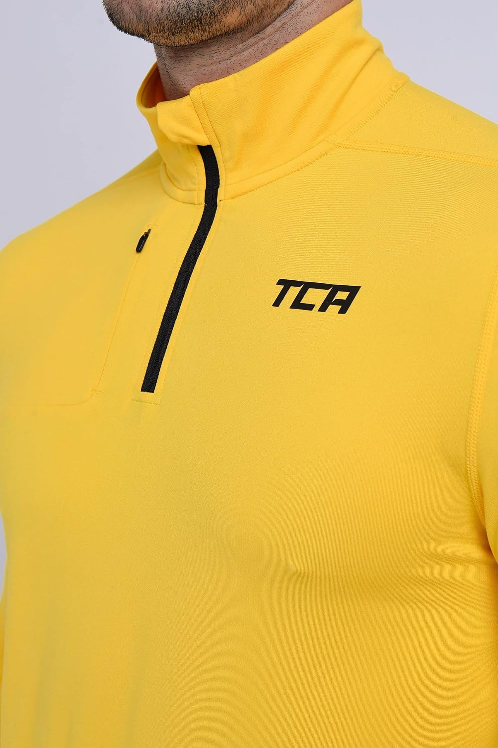 Thumbnail 1 de TCA Fusion long sleeve running top for men (1/4 zip) with zip pockets