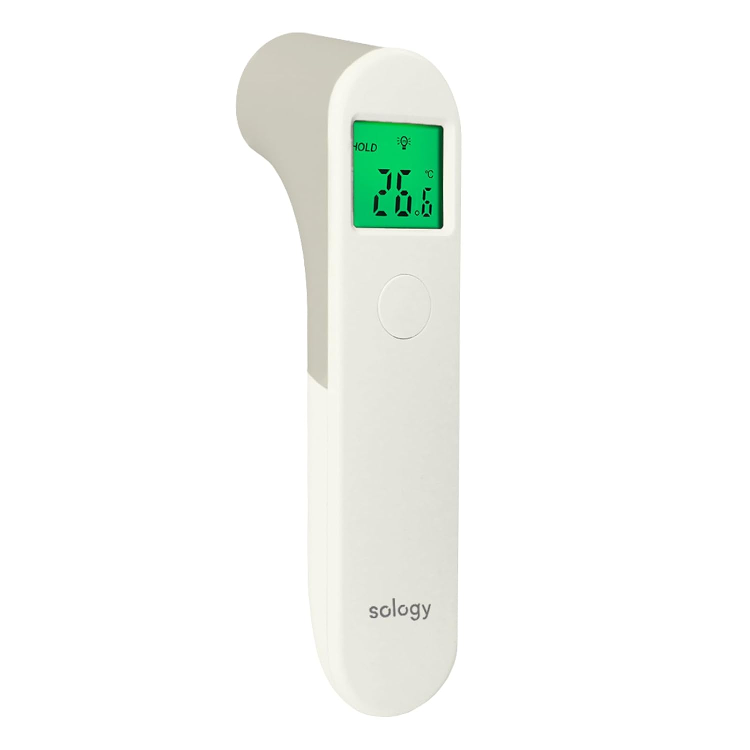 Detalle de sology CTS4201BE 料理用赤外線温度計 非接触・約0.5秒測定 ベージュ