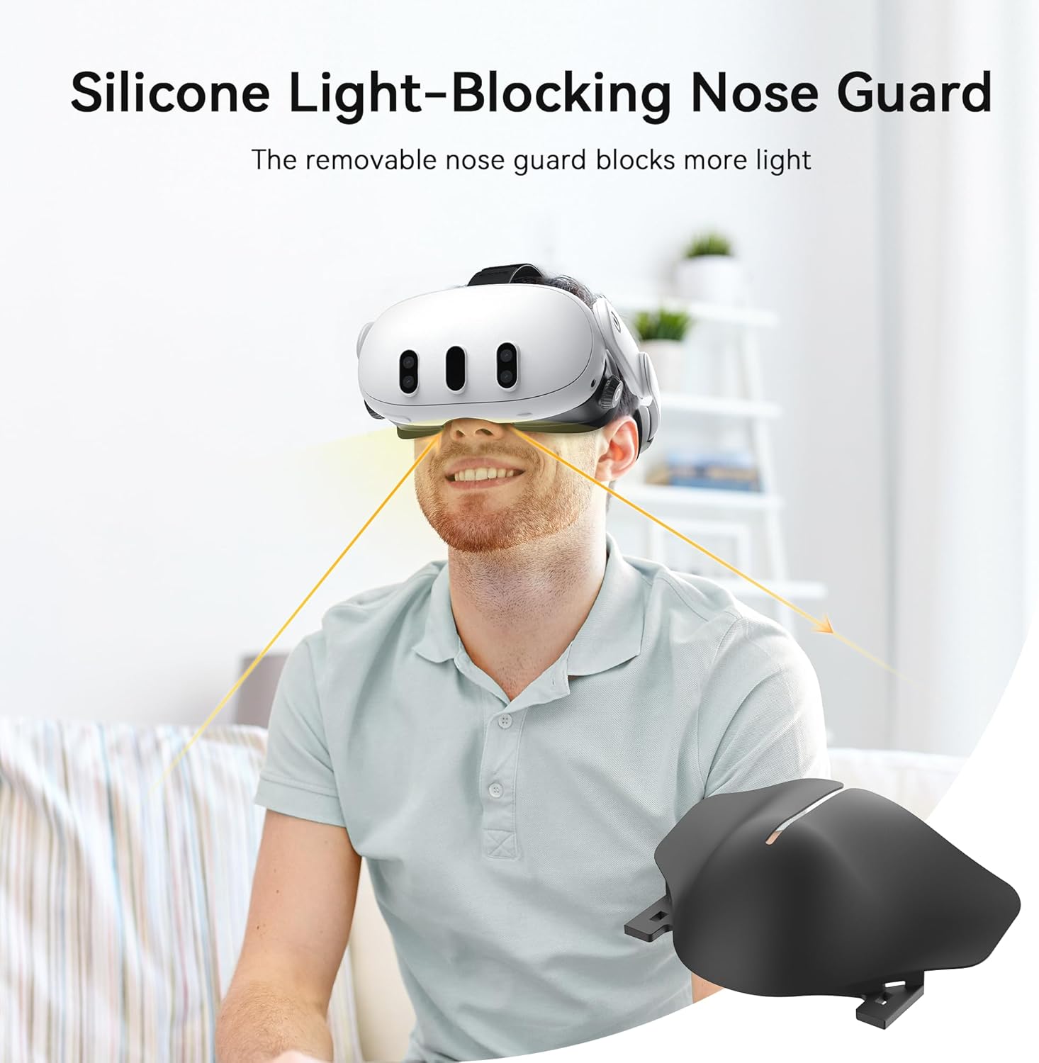 Thumbnail 6 de AMVR Verbessertes Comfort Face Cover Pad für Quest 3