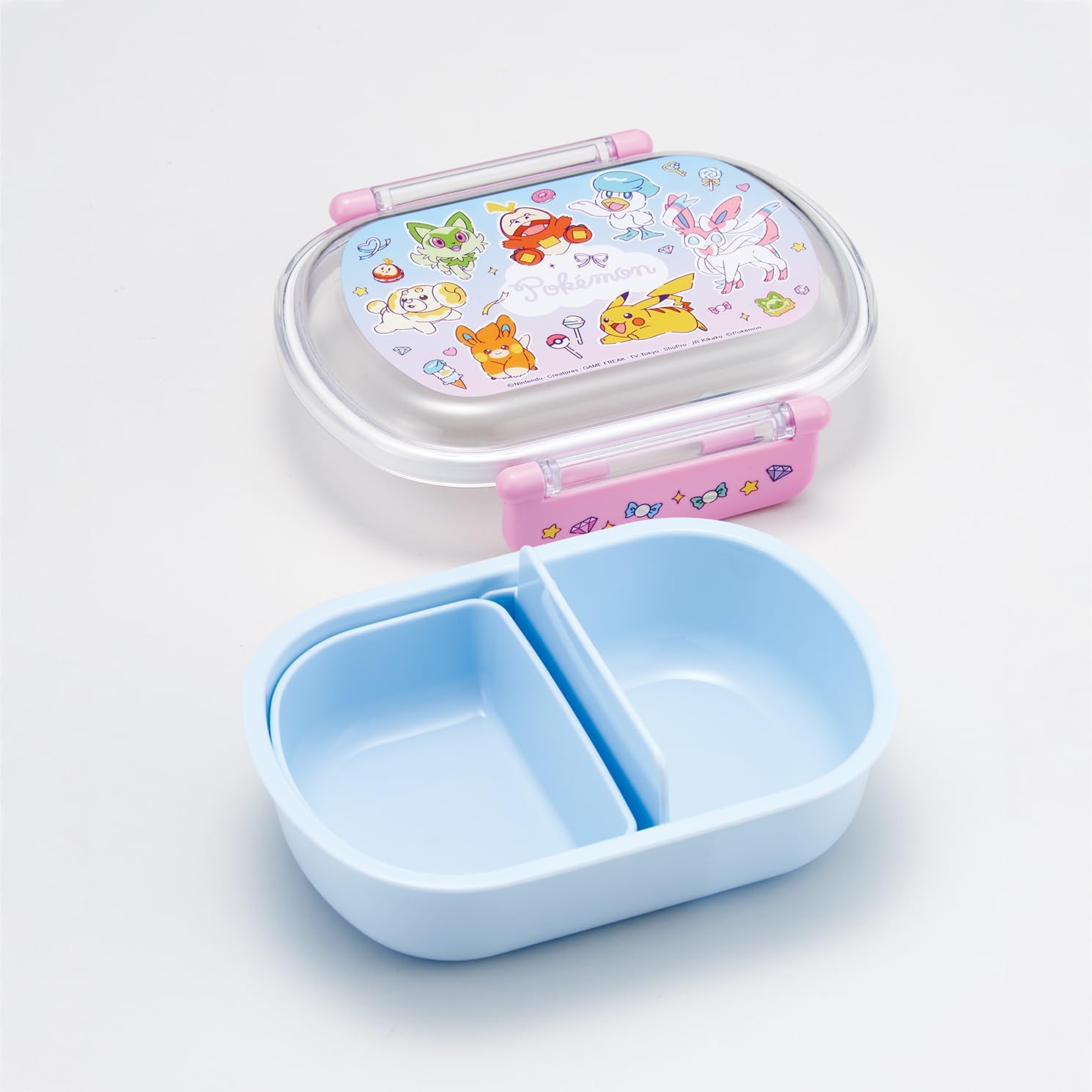Detalle 2 de スケーター QAF2BA-A 子ども用ランチボックス 360ml ドーム型フタ・食洗機対応