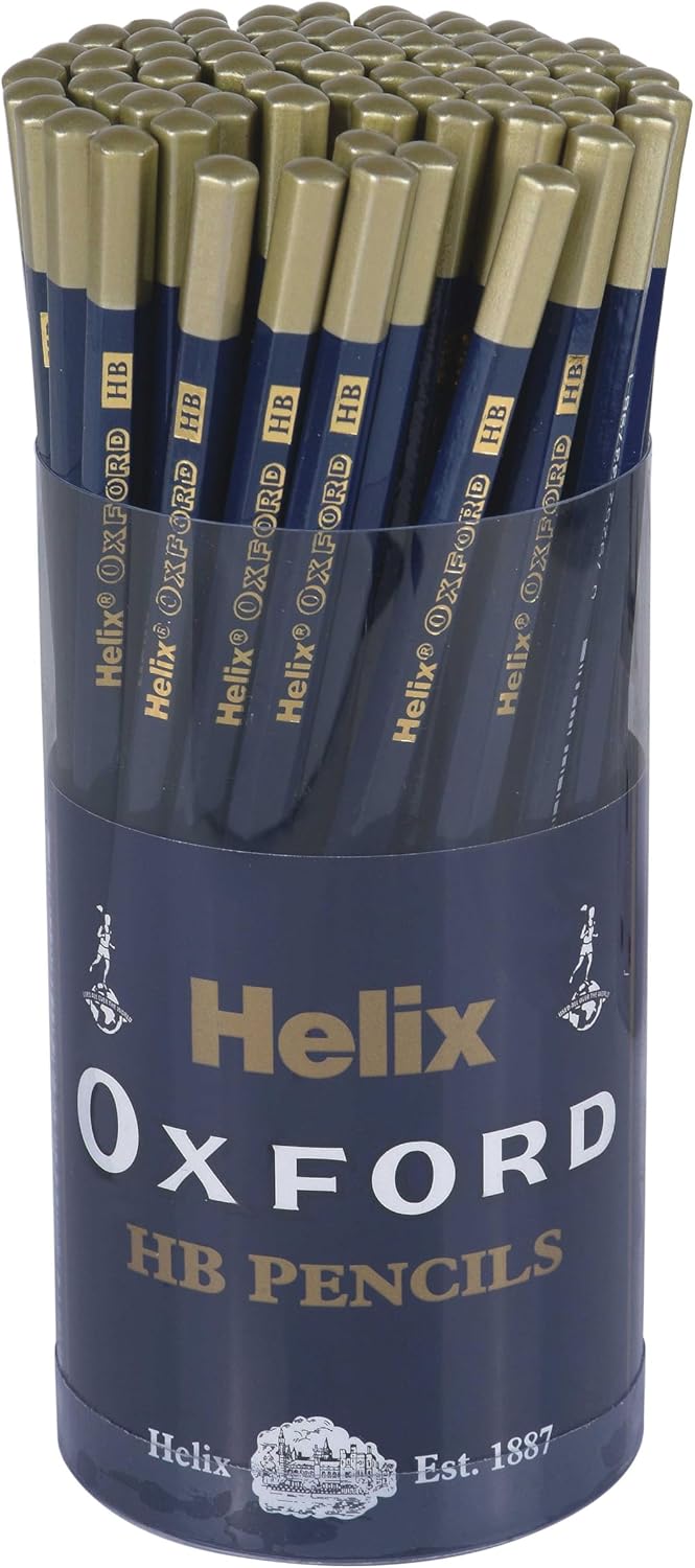Thumbnail 1 de Helix Oxford HB Pencils (Pack of 72) – Multi-Colour, P60172