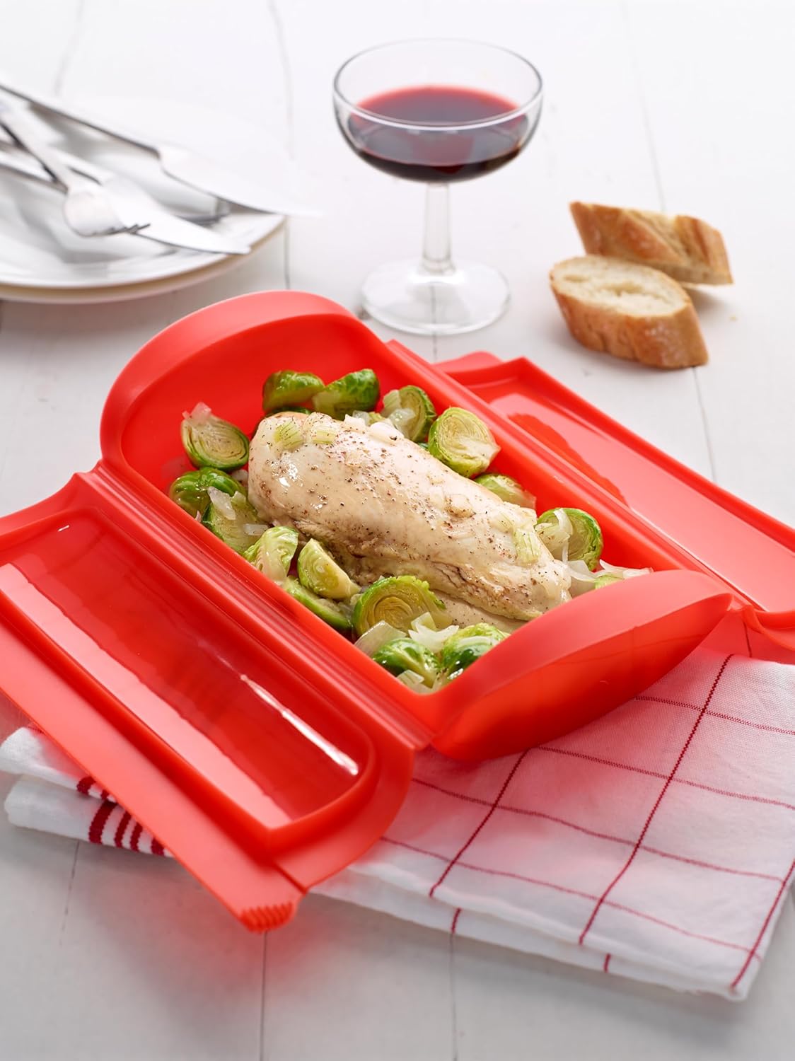 Thumbnail 1 de Lékué Estuche de vapor 650 ml, para 1‑2 personas